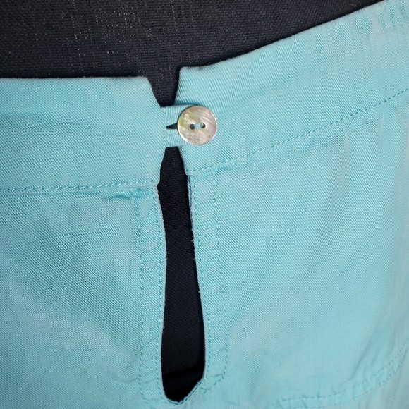 Soft Surroundings Georgica Tencel 3/4 sleeves tunic Top - Picture 7 of 10